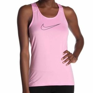 Nike Victory Slim Fit Pink Tank Top Sz XS 2